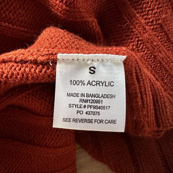 Pink Rose Red Brown Long cardigan - Picture 6 of 10